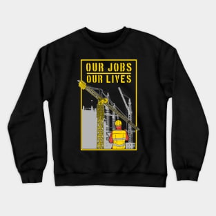 Tower Crane Operator Crewneck Sweatshirt